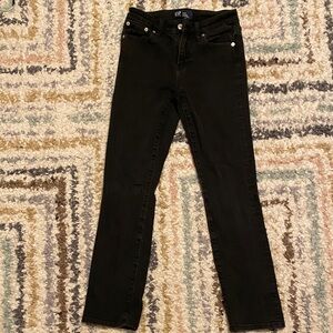 GAP Women's Black Straight Leg Jeans